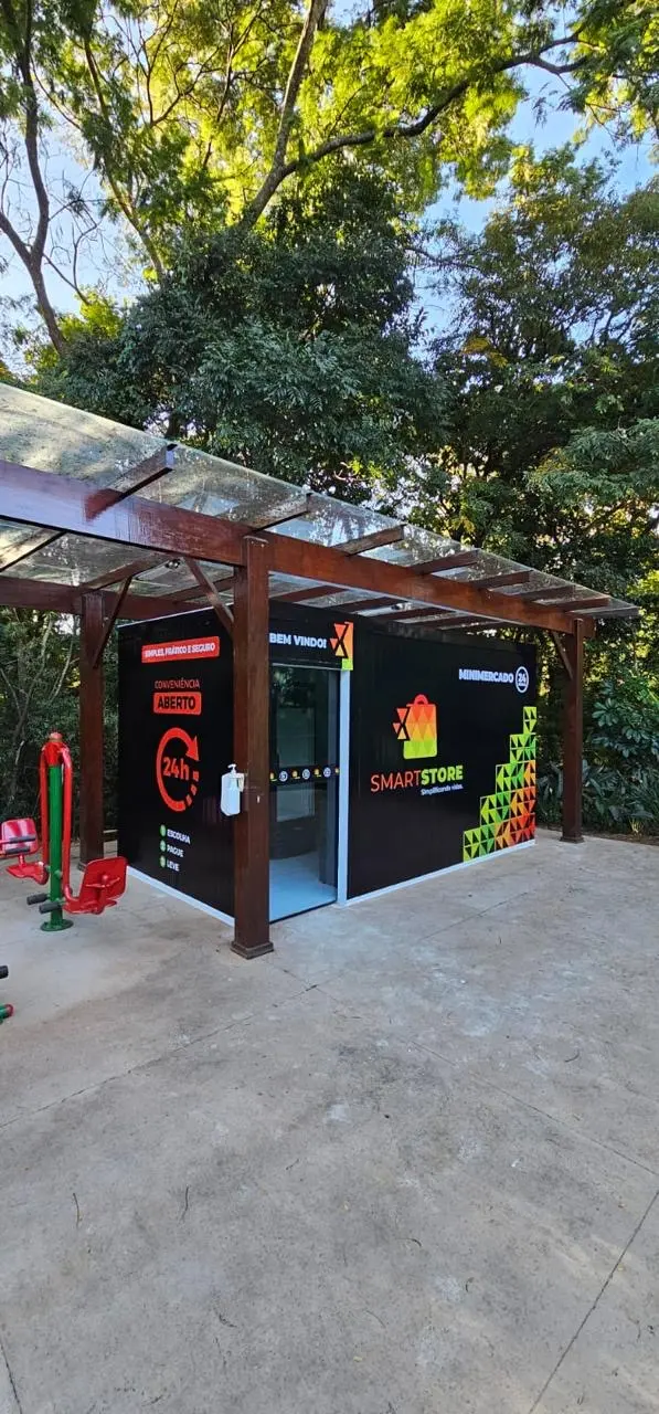 Loja SmartStore na área de lazer