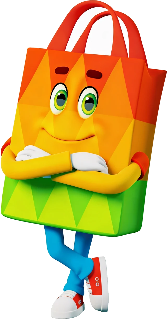 Smartinho, o mascote da SmartStore